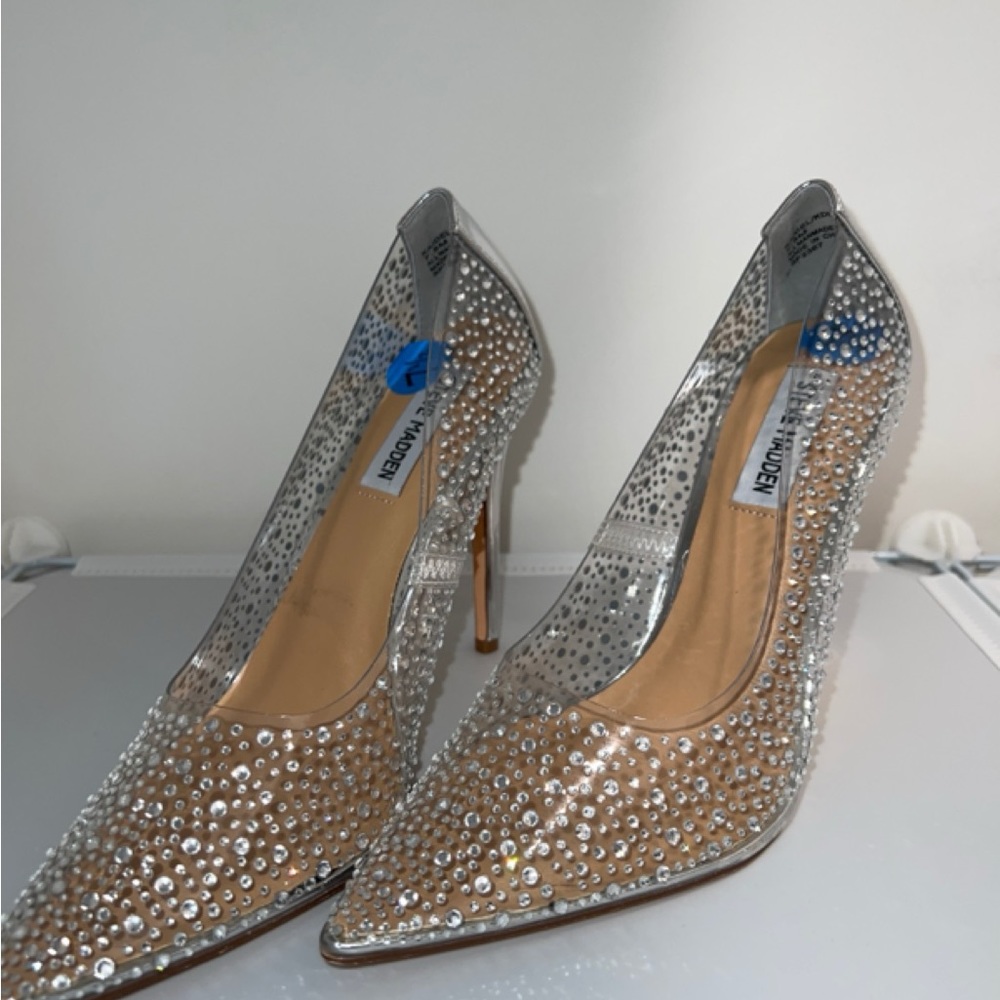Crystal Steve Madden Heels